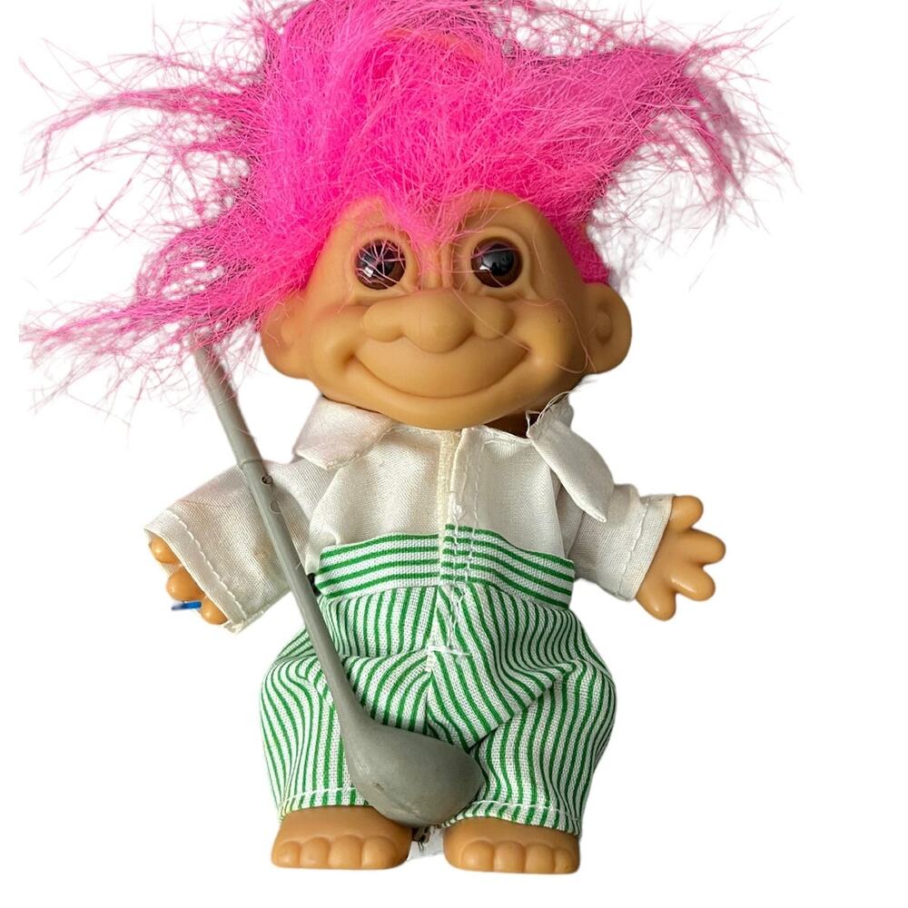 Vintage Russ Troll Golf Doll